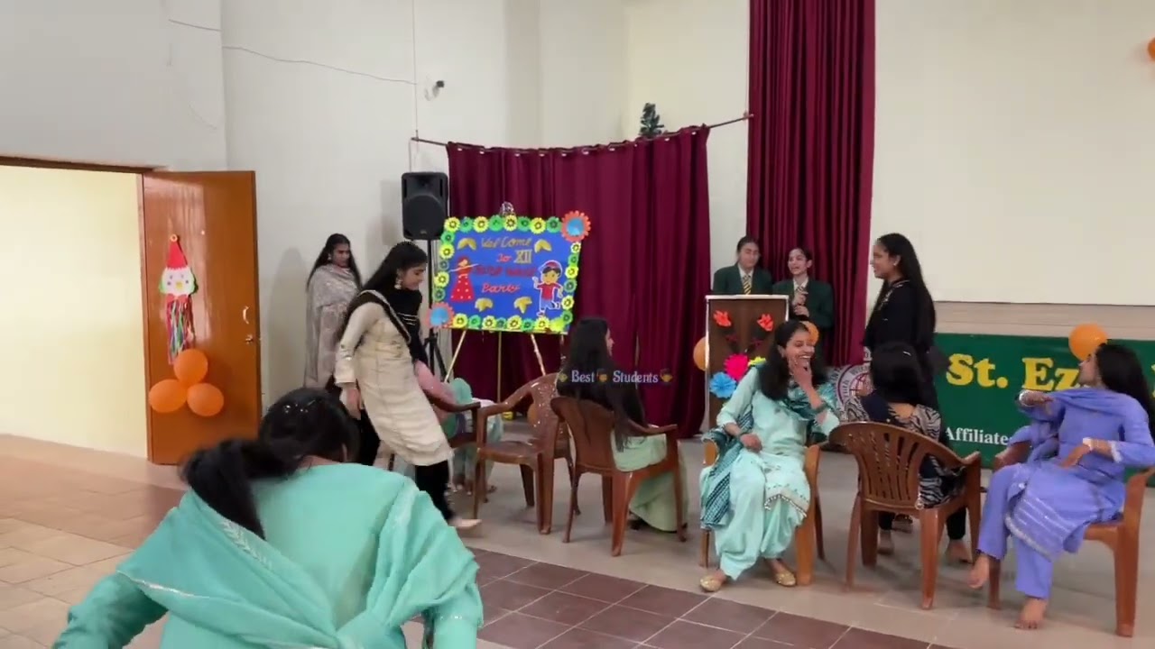 12th Farewell Memories Games 😀 Best Students 👨‍🎓👩‍🎓  #beststudents #punjabidance #games #viral