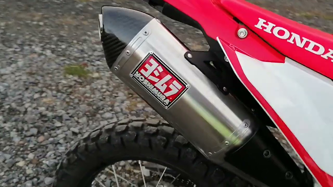 Honda CRF300L Yoshimura RS4 Full Exhaust YouTube