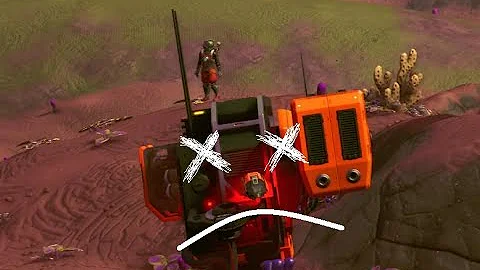 No Man Sky NEXT: How to Killing A Walker Without Taking Damage! (How to Get a Walker Brain)