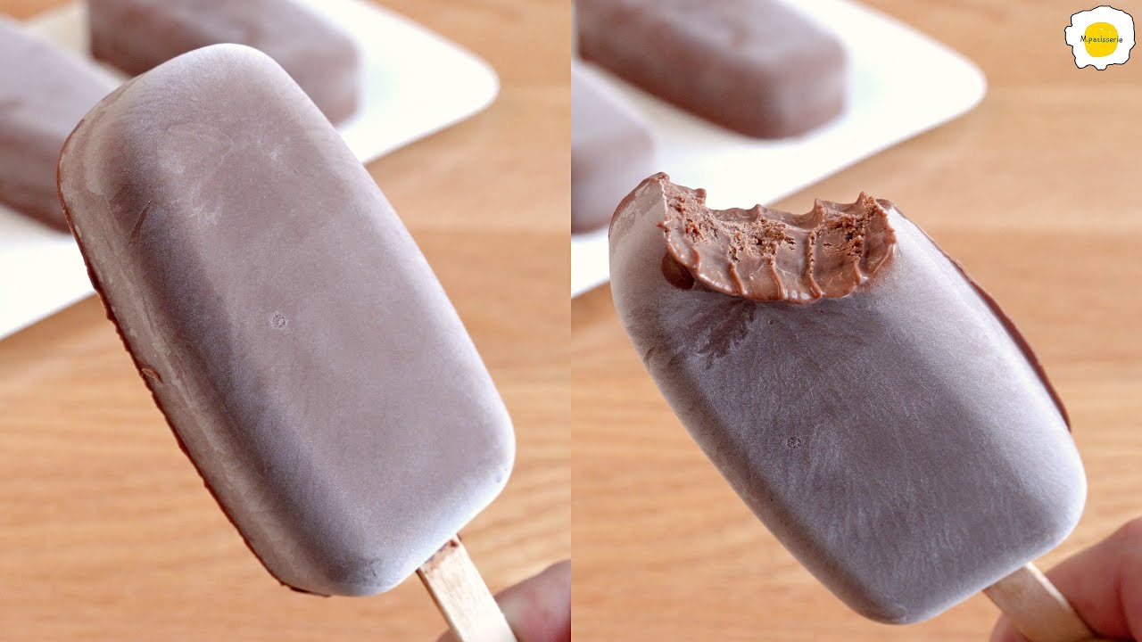 ⁣Cocoa Chocolate Ice Cream 丝绒可可巧克力雪糕 Glace au Cacao et au Chocolat ココアチョコレートアイスクリーム 코코아 초콜릿 아이스크림