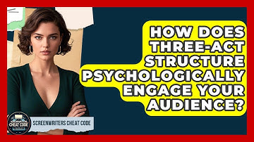How Does Three-act Structure Psychologically Engage Your Audience? - Screenwriter