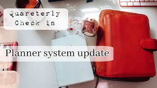 Quarterly Planner Check in | What changed and what's not working