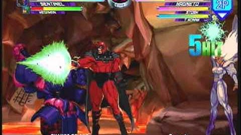 MvC2: 2 Double Assist Combos in a Match [MST] .:8.7.13:.