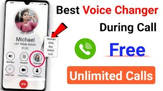 Aawaz badalkar kaise baat karen | Change voice during call | Call voice changer male to female free screenshot 5