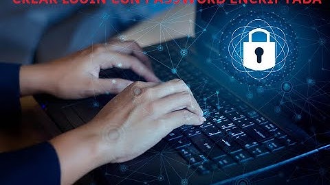 Crear LOGIN con claves ENCRIPTADAS  (2/2) VB.NET SQL SERVER