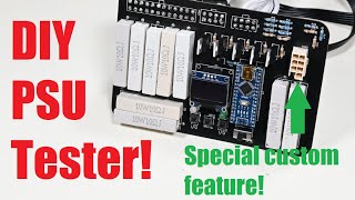 Building My Own PC Power Supply Tester with a Unique Feature!