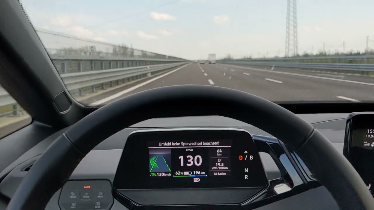 Volkswagen ID. Spurwechselassistent des Travel Assist