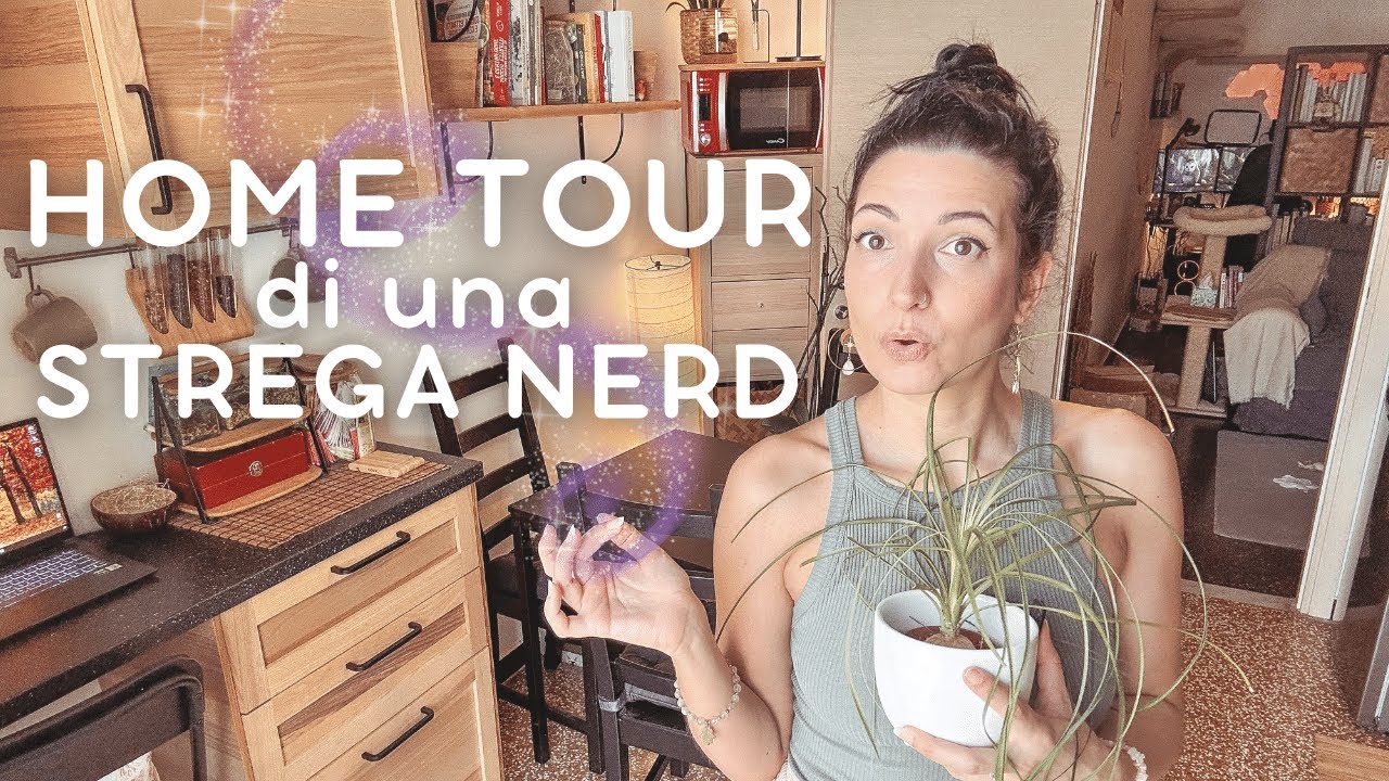 Yoga, Magia e Gaming setup, HOME TOUR della mia casa da Strega Nerd ...