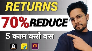 5 Tricks to Reduce Returns & Boost Profit  | Ecommerce Seller Growth Tips