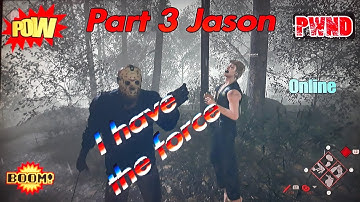 Friday the 13th:The game Part 3 Jason 2.0 weapon - Machete Gameplay