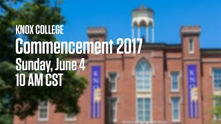 Knox College's 172nd Commencement Ceremony