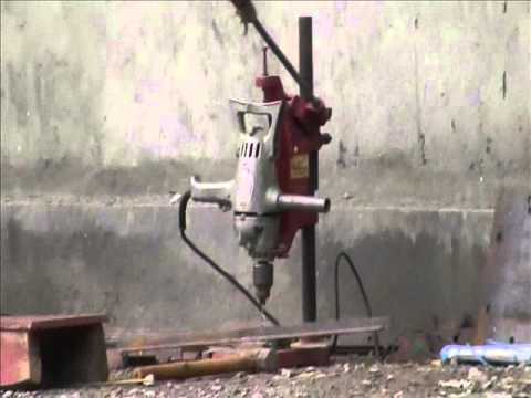 Drilling by portable drilling