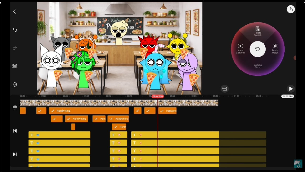 Pizza Pizza (Season 6 Episode 26) Sprunki Kinemaster Speedrun x16 Speed