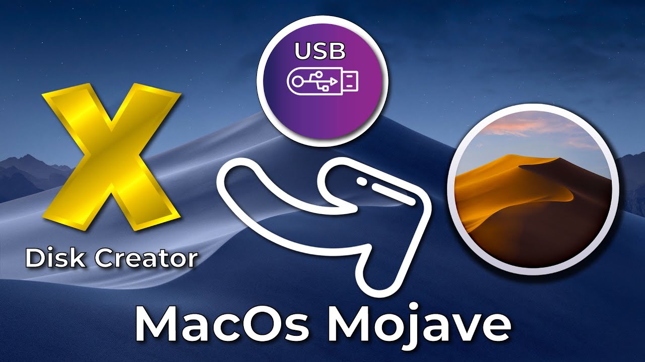 How to create a Bootable USB for Mac OS X Mojave with Disk Creator ...