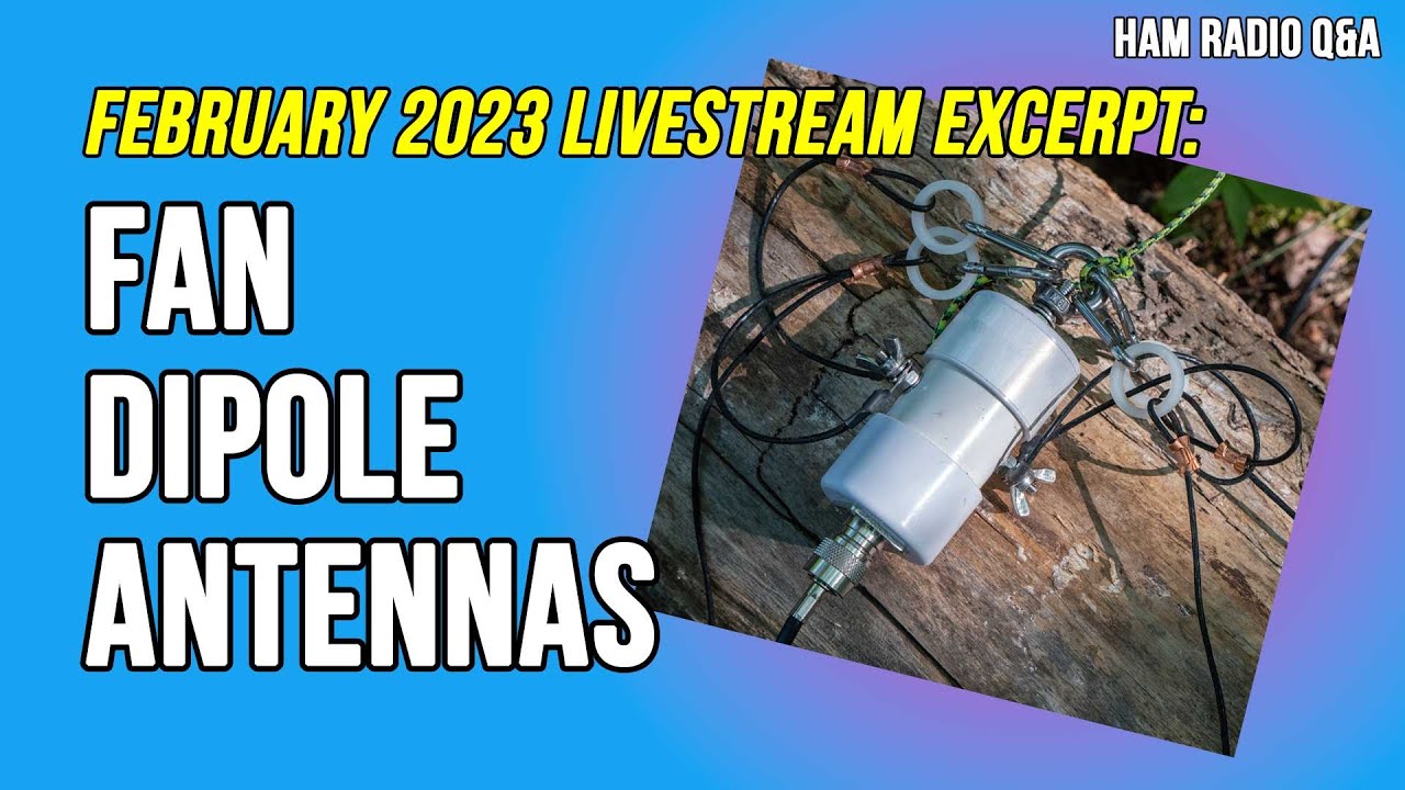 Ask michael kb9vbr building a fan dipole antenna hamradioqa youtube