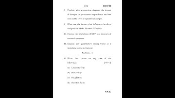 BECC - 103  June 2023 Question Paper