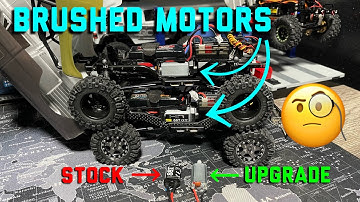 Scx24 Motor Upgrades //Brushed Motor Swap, No Soldering Required!//