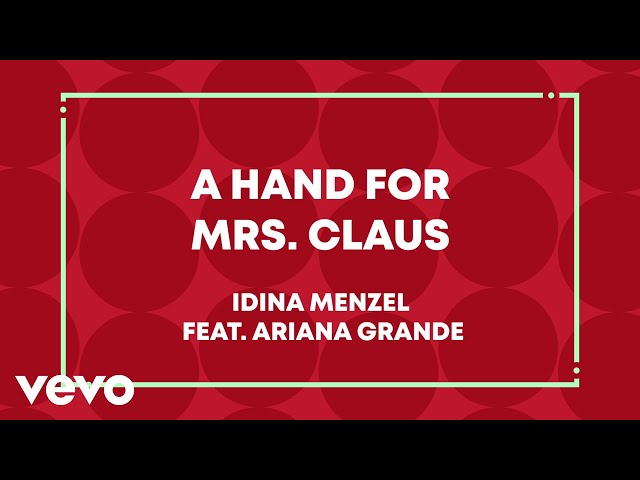 Idina Menzel - A Hand For Mrs. Claus