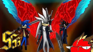 Timelapse | Sonic x Devil May Cry Digital Art
