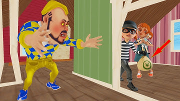 Dark Riddle Halloween Part 39 ( Yellow-Blue ) Gameplay New Update 4.2.1