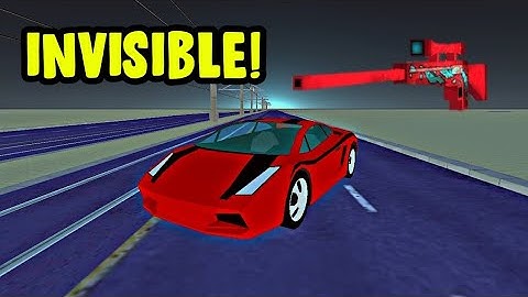 How To Do The INVISIBLE Glitch In Simple Sandbox 2!