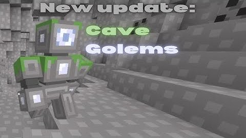 The new CAVE GOLEMS update! | Bloxd.io