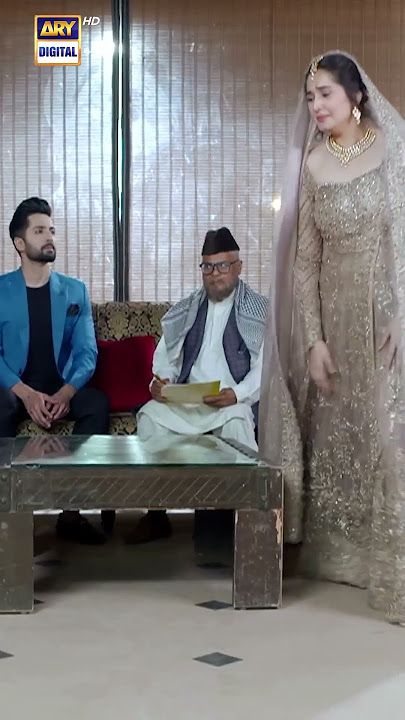 Mehak aur Shamsher ka Nikkah 🥰 | Danish Taimoor | Dur e Fishan | #kaisiterikhudgharzi #shorts