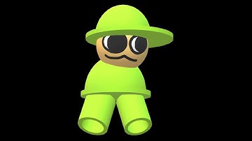 i made a true expunged 3d model in paint 3d