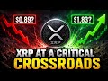 XRP JUST HIT A CRITICAL CROSSROADS! Massive Breakout or Brutal Crash Ahead?
