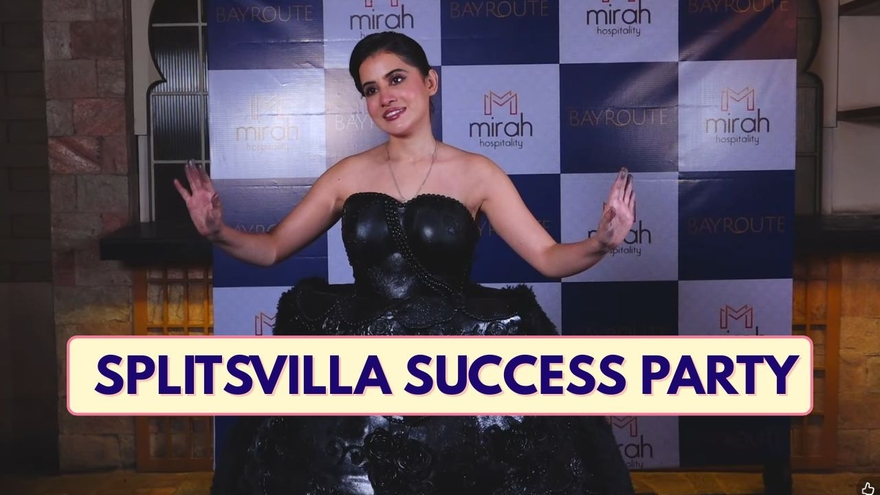 Uorfi Javed & Others At Splitsvilla Success Bash