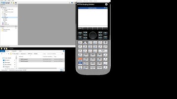 Cargar programas en la calculadora HP Prime