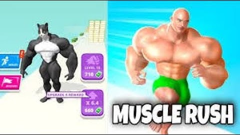 Muscle Rush-Android Game, All levels Android, iOS Mobile Gameplay Walkthrough NEW MAX level  373 374