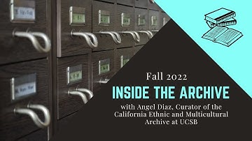 SAASC Inside the Archive - Fall 2022