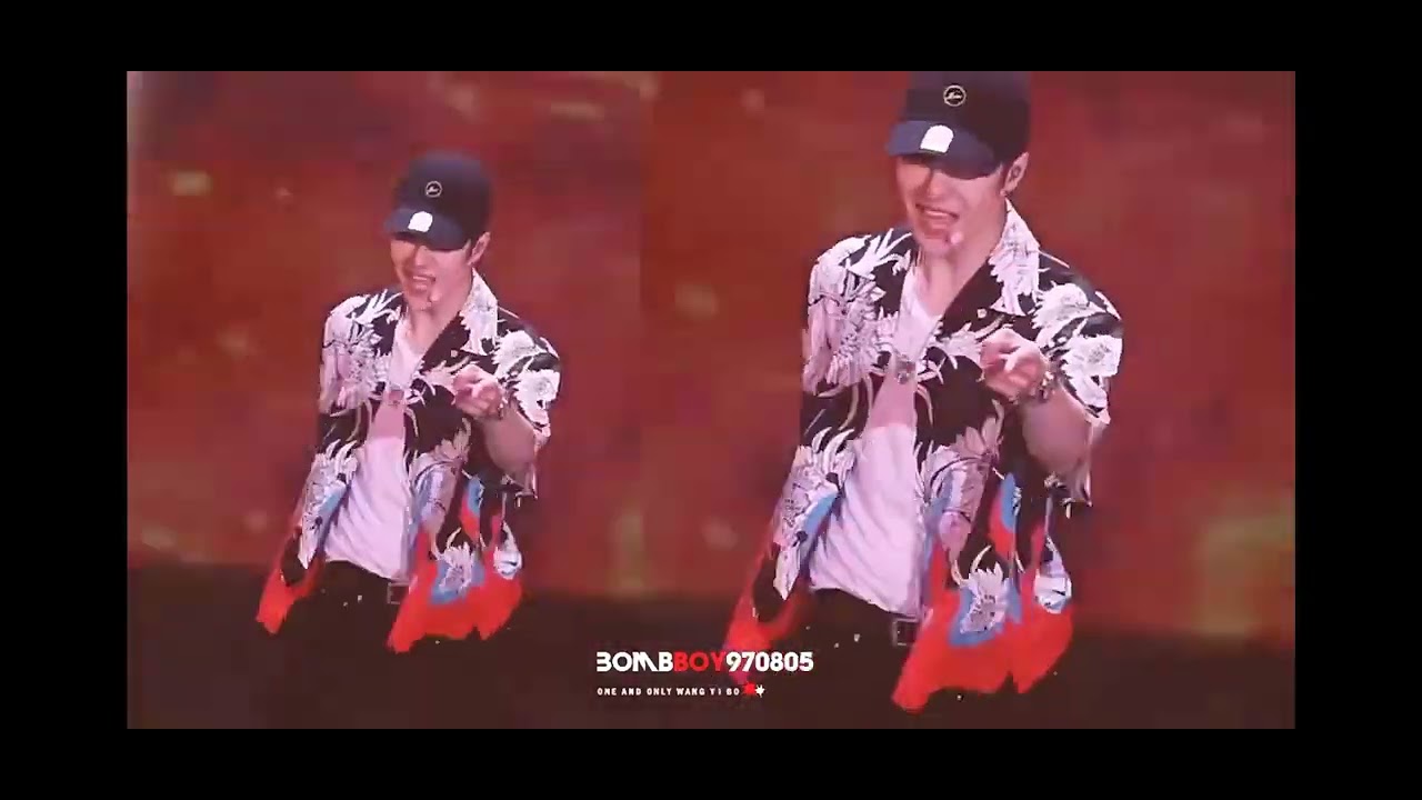 王一博💚YIBO💚考古 FIRE 舞台彩排 第一次看😌 - YouTube