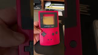 Game Boy color Reshell #gameboy #nintendo #vintage