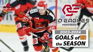 【GOAL集】レッドイーグルス北海道 アジアリーグアイスホッケー2023-2024前半戦