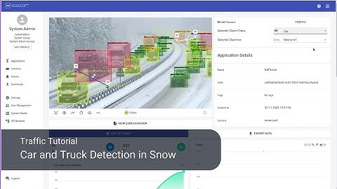 Isarsoft Perception | Car and Truck Detection in Snow