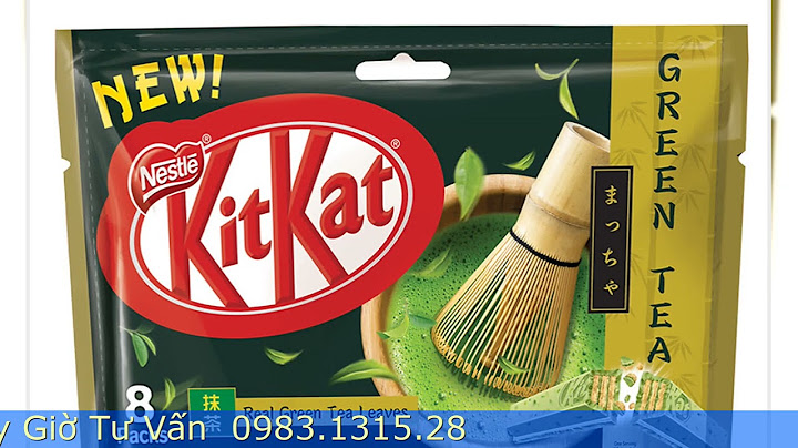 Kitkat trà xanh nhật bản giá bao nhiêu