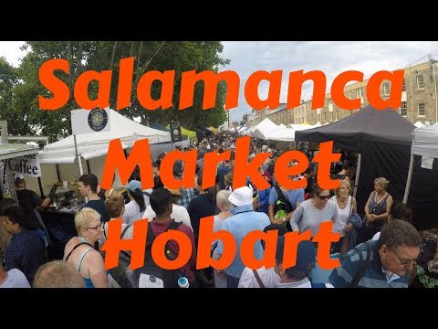 Vídeo: Quando é o mercado de salamanca em hobart?