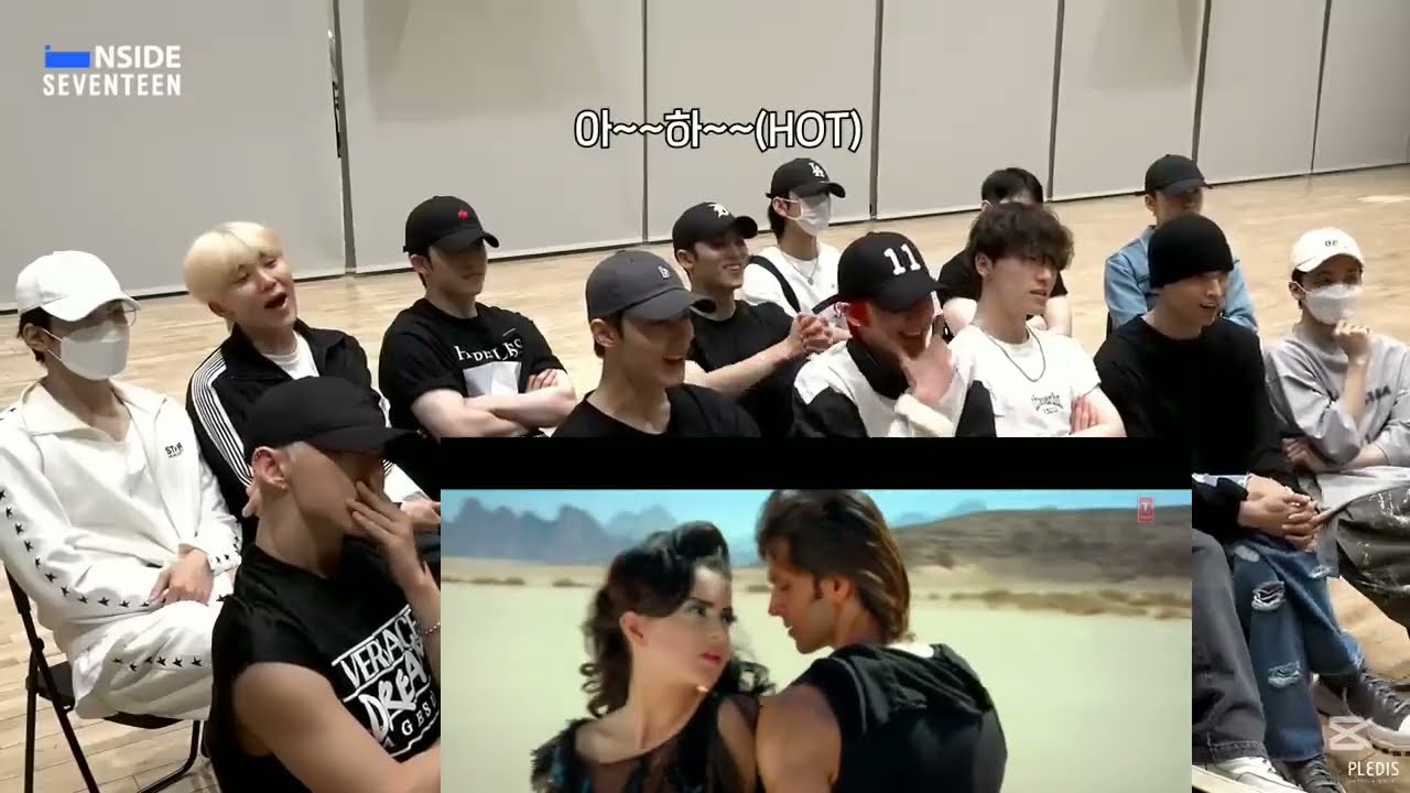Seventeen react on Bollywood song| Dil Tu hi bata song| Kpop idol react on Hindi song|