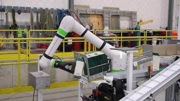 Robotic Case Packing Automation Cell for Healthcare Applications (Full Video)