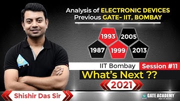 Session #11 | Analysis of EDC Previous GATE IIT-Bombay | By Shishir Das sir | EC