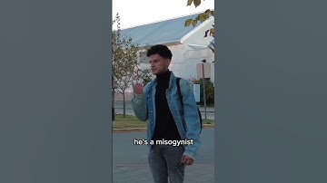 Andrew Tate hater doesn’t know why he’s a￼ misogynist… #publicreaction #andrewtate #shorts