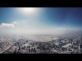 360 View From The Top of World's Tallest Building - Burj Khalifa