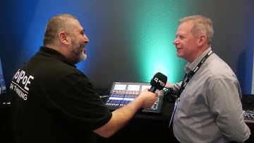 Walkthrough of TASCAM Sonicview 24 Mixing Console at Prolight + Sound 2023