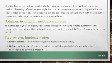 How to Link Buttons with Labels in tkinter Dynamically