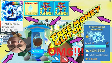 *NEW* ICE AGE UPDATE IN CLICKER SIMULATOR!!! (INSANE SECRET PET) *INFINITE MONEY*