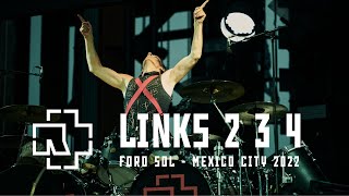 Rammstein - Links 2 3 4 (Multicam) Live @ Foro Sol, Mexico City (Oct - 01/02/04 - 2022)