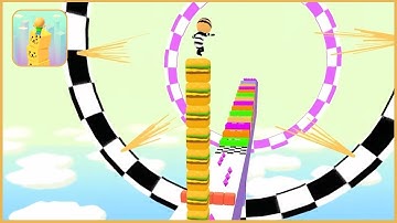 CUBE SURFER  Gameplay #7 (Android, İos)