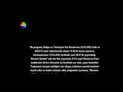 Show TV Yayın Kesilme Anı